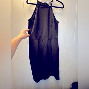 Ashley Stewart Pleated Little Black Dress Women’s Size 12